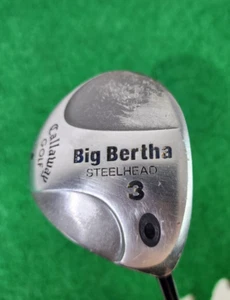 Callaway Golf S2H2 Driver Big Bertha Steelhead 3 Wood RH Firm RCH Graphite Nice - Picture 1 of 12