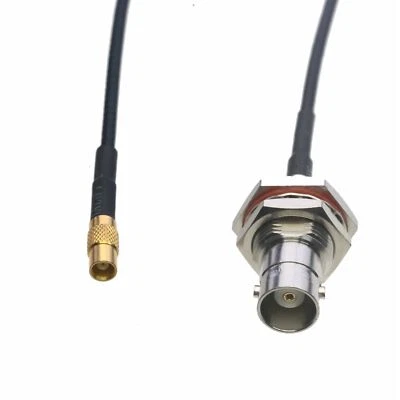 RF Cable BNC female nut bulkhead to MCX female RG316 6"~10FT for GPS antenna - Image 1 of 4