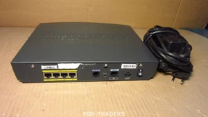 Routeur Cisco 876 Integrated Services 4x 10/100 ports ADSL sur RNIS - PSU inclus - Photo 1/2