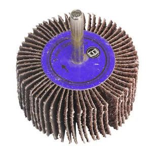 Sealey 6mm Shank Flap Wheel Aluminium Oxide Drill Sanding Discs Various Sizes - Picture 1 of 1