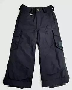 Pantaloni da neve Bonfire ragazzo ragazza taglia XS vita 24" Ins 18,5" cargo snowboard sci - Foto 1 di 18