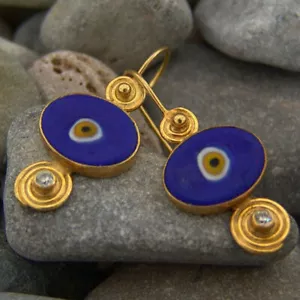 Pendientes colgantes de plata 925 con circonitas cúbicas para mujer con flores joyas de boda regalo un par - Imagen 1 de 2