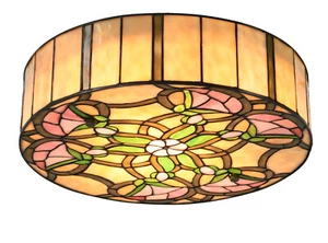 Tiffany Ceiling Light (16 inch wide ) - Picture 1 of 3