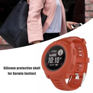 Lightweight Silicone Protective Case for Instinct Smart Watch (Red) - Photo 1 sur 7