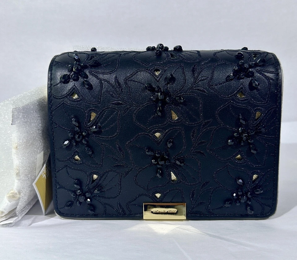 Michael Kors Jade Soft Pink Gusset Leather Medium Clutch 30t8tj4c6i