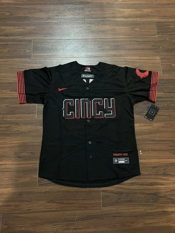 Elly De La Cruz Cincinnati Reds Stitched Jersey Adult Medium New Cover