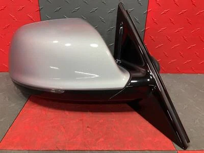 Espejo puerta pasajero derecho Audi Q5 15-17 (plateado LZ7G) (OEM 8R1 857 410 AN T94) Foto 1 de 4