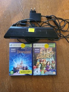 Xbox 360 Kinect Sensor - Kamera, Schwarz, Inkl. 2 Spiele - Bild 1 von 1