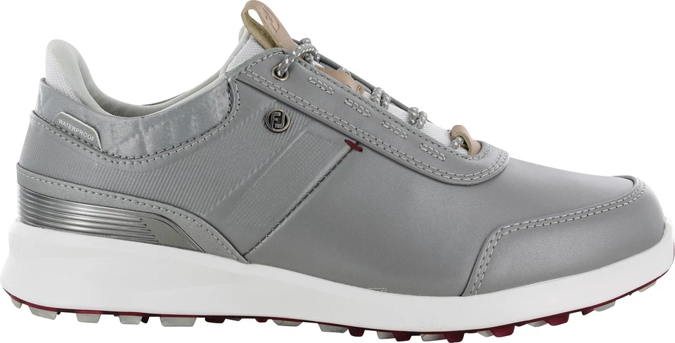 FootJoy Stratos Women’s Spikeless Gray SZ-7.5 Stratofoam Golf Shoes - 90113