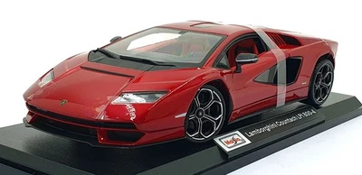 Maisto 1/18 Scale Diecast 46629 - Lamborghini Countach LPI 800-4 - Met. Red - Image 1 of 4