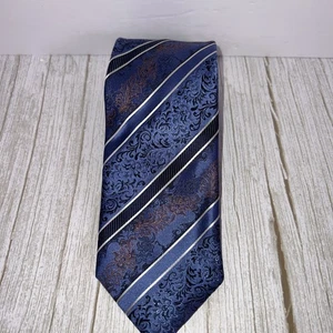 Santorelli 100% Silk Tie Hand Made in Italy - High Quality Vintage ✅ - Picture 1 of 6