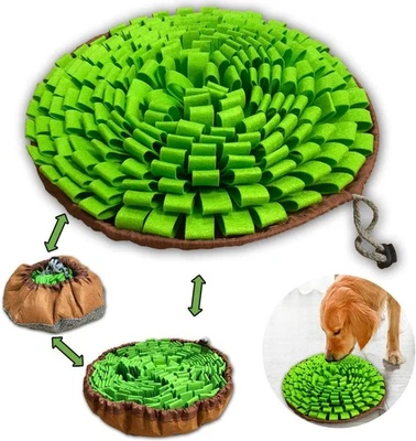 Pet Snuffle Mat for Dogs, Interactive Feeding Puzzle for Boredom and Relaxation - Image 1 of 4