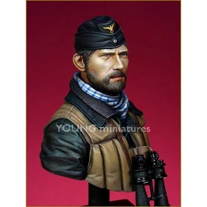 U-Boat Crew Wwiibuste Figurina U-Boat Crew Wwii 1/10 Young Miniatures Ym1818 - Foto 1 di 9