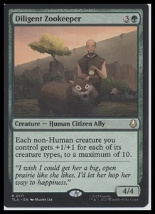 🦚 MTG Diligent Zookeeper – Avatar: The Last Airbender Uncommon - Picture 1 of 2
