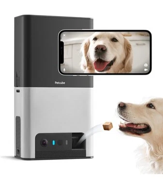 Bites 2 Wi-Fi Pet Camera with Treat Dispenser & Alexa Built-in, for Dogs and ... - Image 1 of 4
