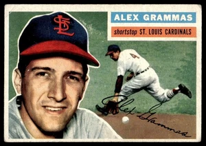 1956 Topps Alex Grammas St. Louis Cardinals #37 - Picture 1 of 2