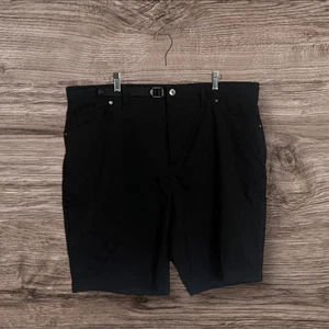 Nuevo con etiquetas Bermudas Venture Bermudas Rendimiento Cintura Elástica Negras Gerry Para Hombres Talla 40 - Imagen 1 de 14