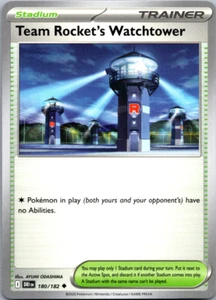 Team Rocket's Watchtower Uncommon SV10: Destined Rivals 180/182 NM - Picture 1 of 2