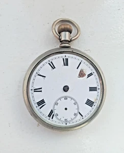 Antique Victorian Gentlemans Pocket Watch c.1870-1900 TICKING - Picture 1 of 4