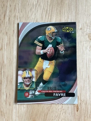 1999 UD Ionix             Brett Favre                # 22 - Image 1 of 2