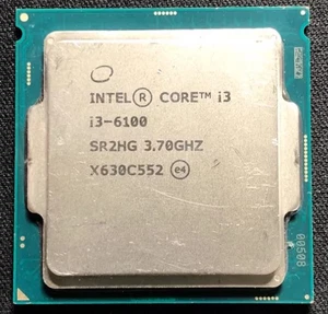 Intel Core 6th Gen i3-6100 LGA-1151 CPU 3.70 GHz Skylake Dual-Core SR2HG Desktop - Picture 1 of 2