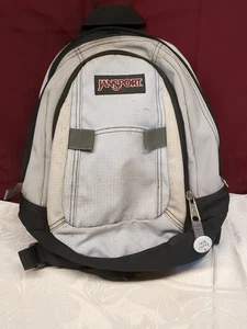 Vintage Jansport Mini Backpack Half Pint Purse Bag Blue Gray 90's - Picture 1 of 10