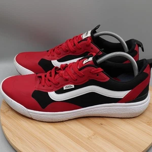 VANS Shoes Men's 12 UltraRange Exo Chili Pepper Red True White Black Skater Flaw - Picture 1 of 11