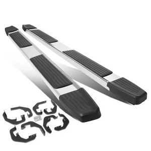 6.25" ALUMINUM RUNNING BOARDS REPLACE FOR 2017-2019 SILVERADO SIERRA CREW CAB - Picture 1 of 6
