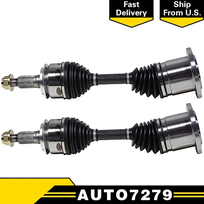 Пара передних шарнирных валов оси для GMC SAFARI 90-96 AWD - Изображение 1 из 4