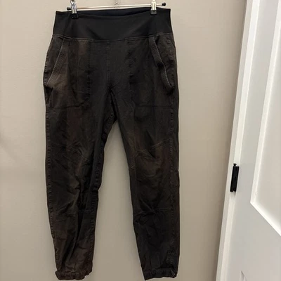 Patagonia Womens Pants/Joggers In Black/ Brown  Organic Cotton Size 8 - Image 1 of 4