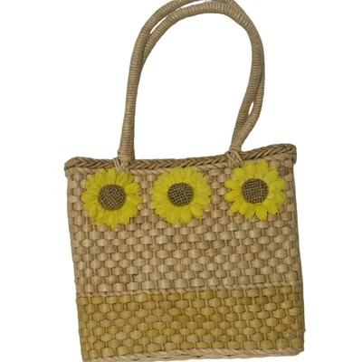 BPI Creations Straw  Sunflower Purse Shoulder Bag NWT - Image 1 of 4