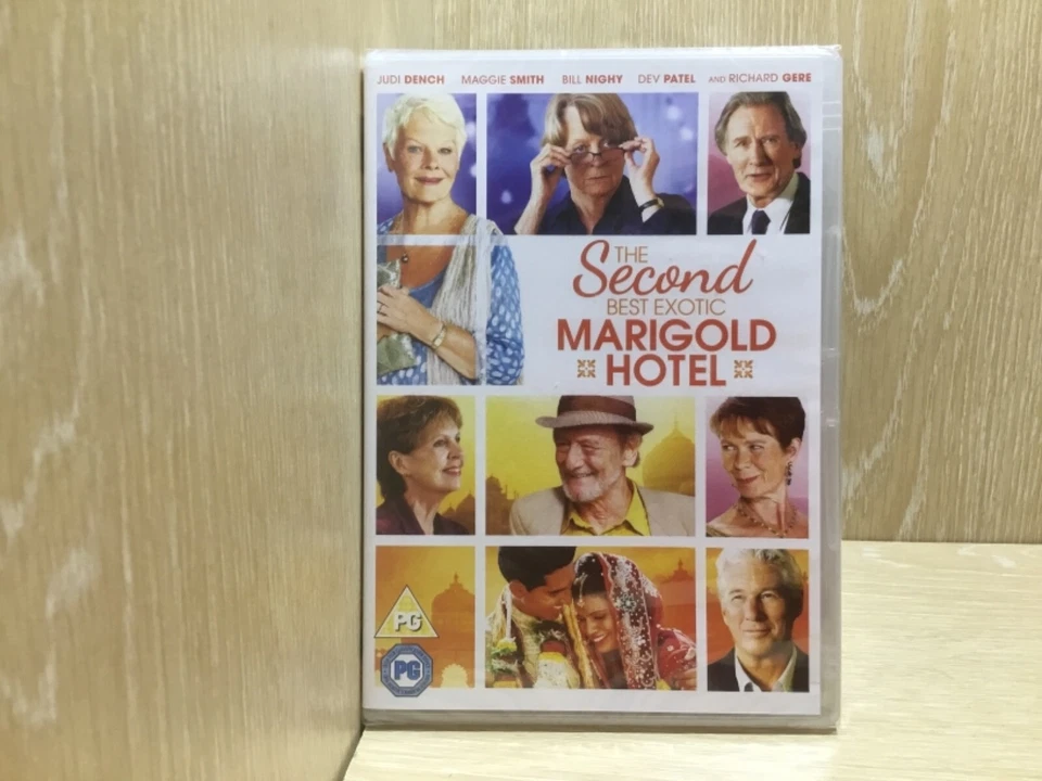 The Second Best Exotic Marigold Hotel DVD New Sealed Judi Dench and Maggie Smith - Image 1 of 1