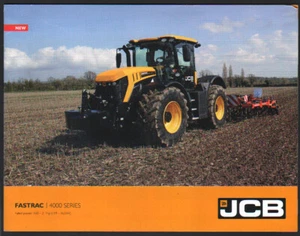 JCB FASTRAC "4000 Series" Tractor Brochure Leaflet - Picture 1 of 1