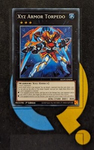 AGOV-EN039 Xyz Armor Torpedo Super Rare 1st Edition YuGiOh Card Age of Overlord