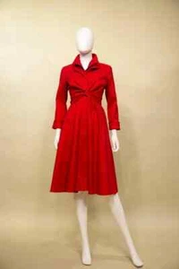 SAMUEL DONG TIE FRONT DRESS RED- SIZE - EXTRA LARGE - NWT - Picture 1 of 1