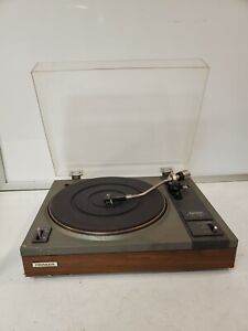 Pioneer PL-112D Turntable Japan Vintage For Parts Not Fully Tested. Does Spin.