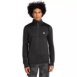 Quiksilver Mens Steep Point Half Zip Base Layer Top Warm Winter Snow Sport Ski - Bild 1 von 8