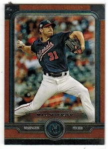 Max Scherzer NATIONALS 2019 TOPPS MUSEUM COLLECTION Card #95 COPPER SP - Bild 1 von 4