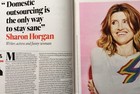 SHARON HORGAN~UK Sunday Times ~ May 2019 +JEAN-MICHEL JARRE+IRIS APFEL++plus EX!