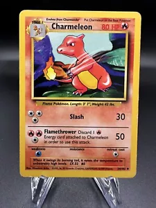 Charmeleon - 24/102 Base Set - Pokémon TCG - Picture 1 of 2