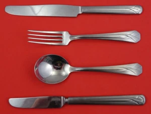 4 piezas de cubiertos de acero Alleghany de Virginia por Royal Silver Mfg. Co. - Imagen 1 de 7