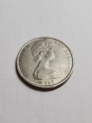 New Zealand 50 Cents 1967 Coin - Lot BT485 - Image 1 of 2