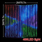 400 Led Rgb Smart Curtain Fairy String Lights App Diy Christmas Party Hanging