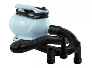 XPOWER B-123 Blue Commercial Multi-directional Pet Dog Cat Hair Dryer & 3 nozzle - Bild 1 von 14