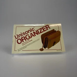 Vintage Unisonic Organizer calculator in clutch purse - Bild 1 von 10