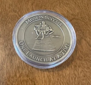 RL10 Rocket Engine Commemorative Coin Mission Success, 50 Years Payload to Orbit - Picture 1 of 3