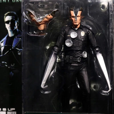 NECA Terminator 2 Judgment Day T-1000 Pescadero Hospital 7" Action Figure New - Image 1 of 4