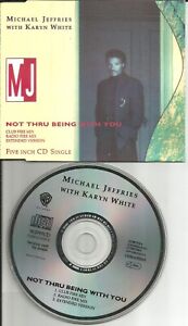 Tower of Power MICHAEL JEFFRIES w/ KARYN WHITE Not thru Being 3 MIXES CD single