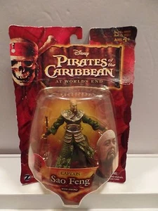2007 Captain Sao Feng 4" Zizzle Actionfigur Disney Fluch der Karibik - Bild 1 von 4