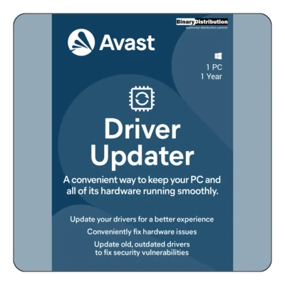 Avast Driver Updater 2025 - 1 PC año de descarga] Foto 1 de 4